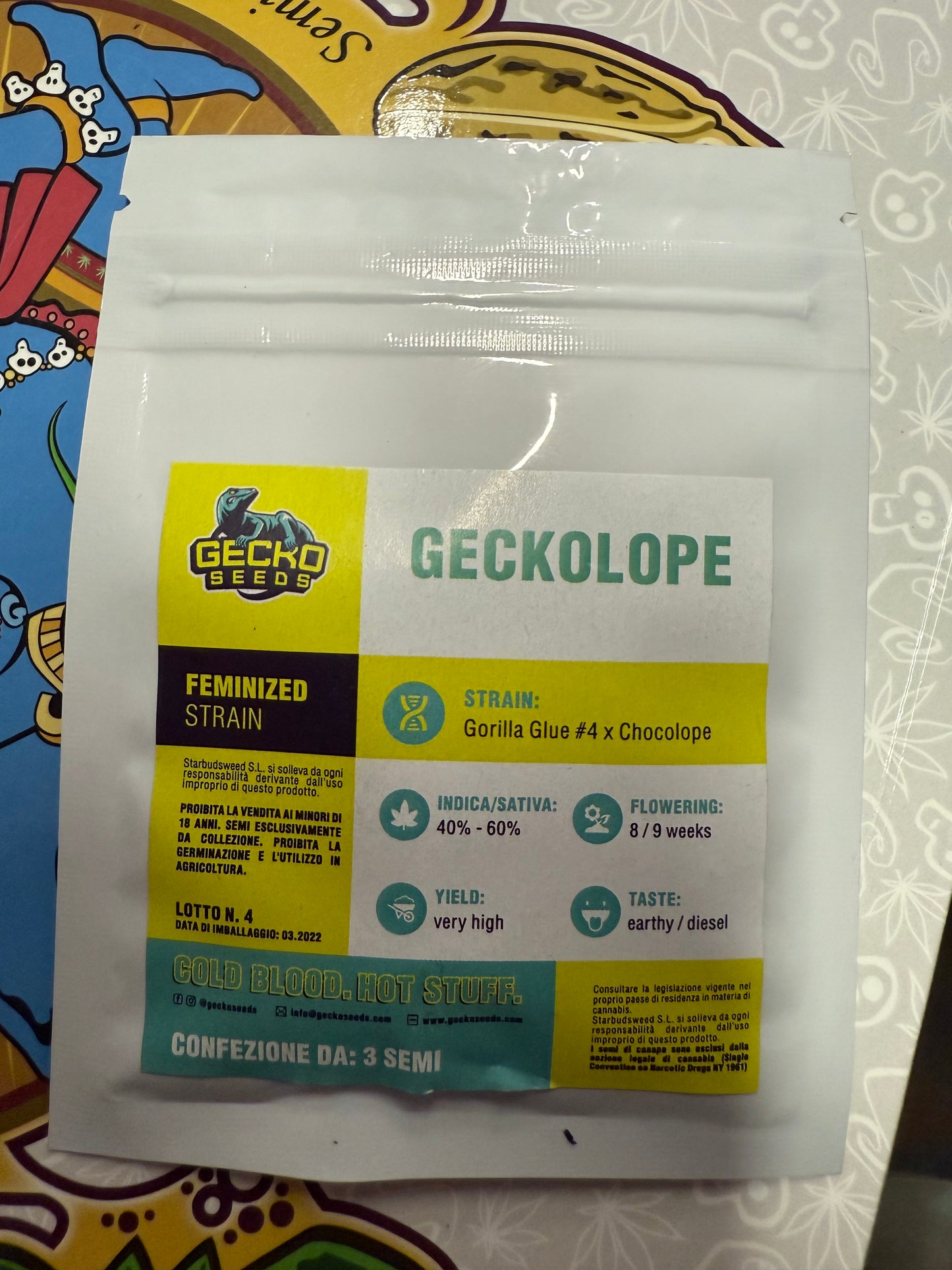 Geckolope - Geckoseeds 3 semi